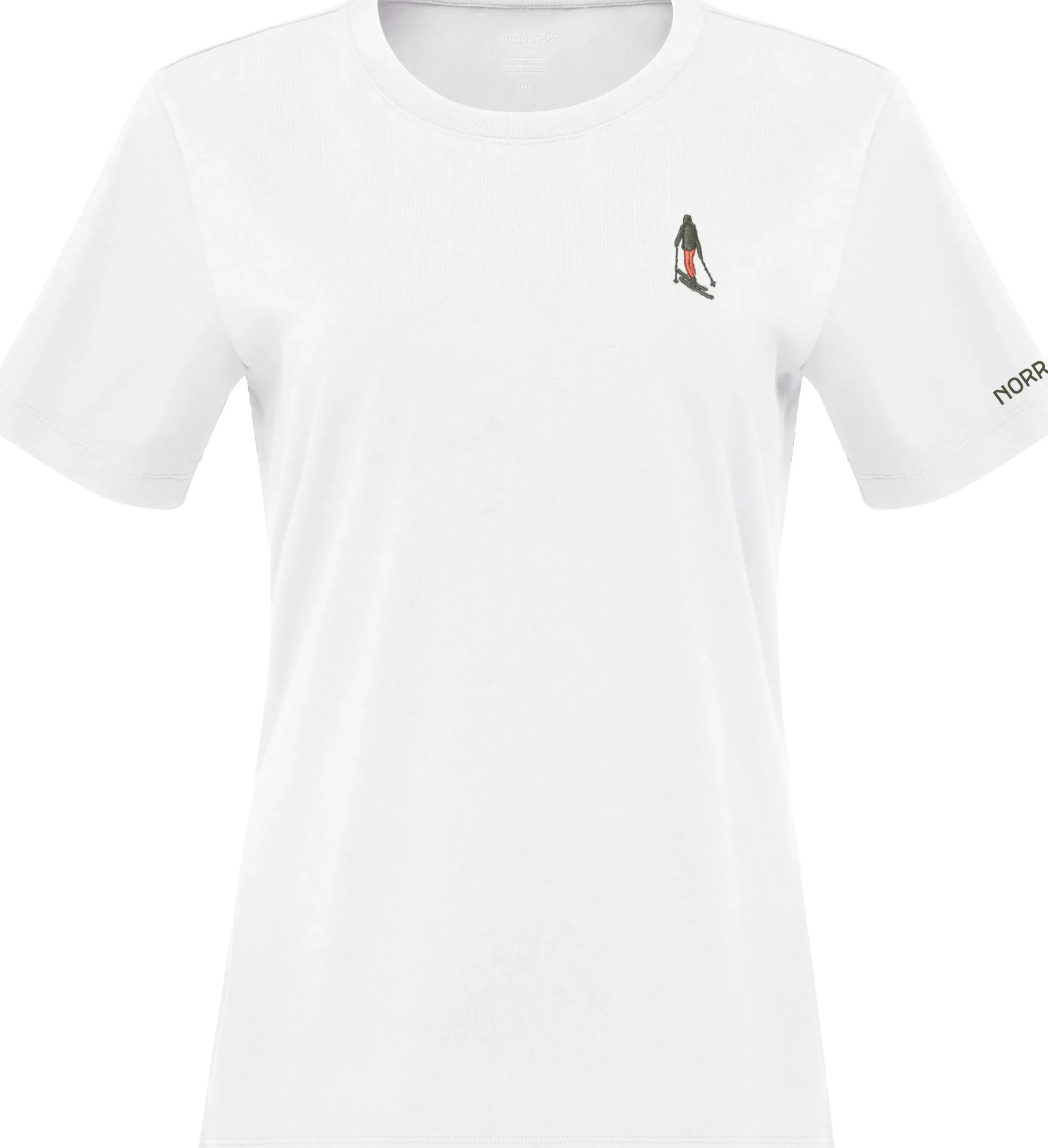 /29 Cotton Activity Embroidery T-Shirt W's>Norrøna Hot