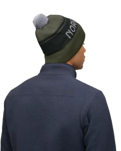 /29 Heavy MerinoUll Logo Beanie>Norrøna Best